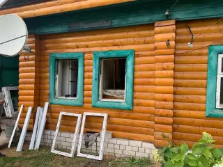 Пластиковые окна в деревянном доме — д. Просье — фото 3
