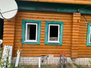 Пластиковые окна в деревянном доме — д. Просье — фото 4