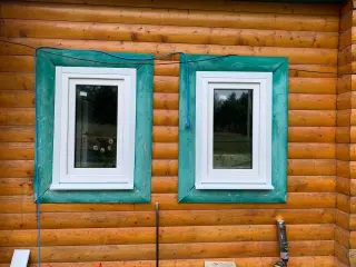 Пластиковые окна в деревянном доме — д. Просье — фото 6