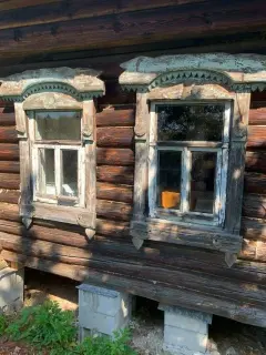 Пластиковые окна в деревянном доме — д. Рождествено — фото 3