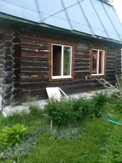 Пластиковые окна в деревянном доме — д. Тураково — фото 8